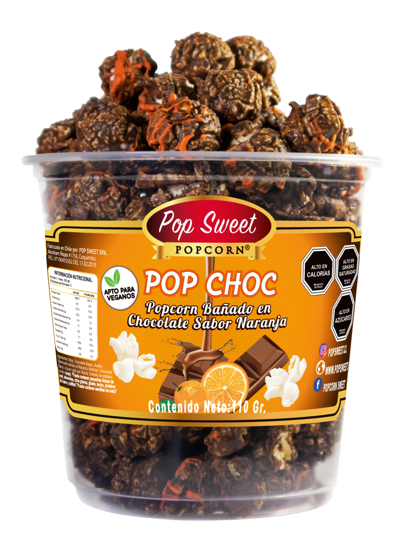 pop choc naranja